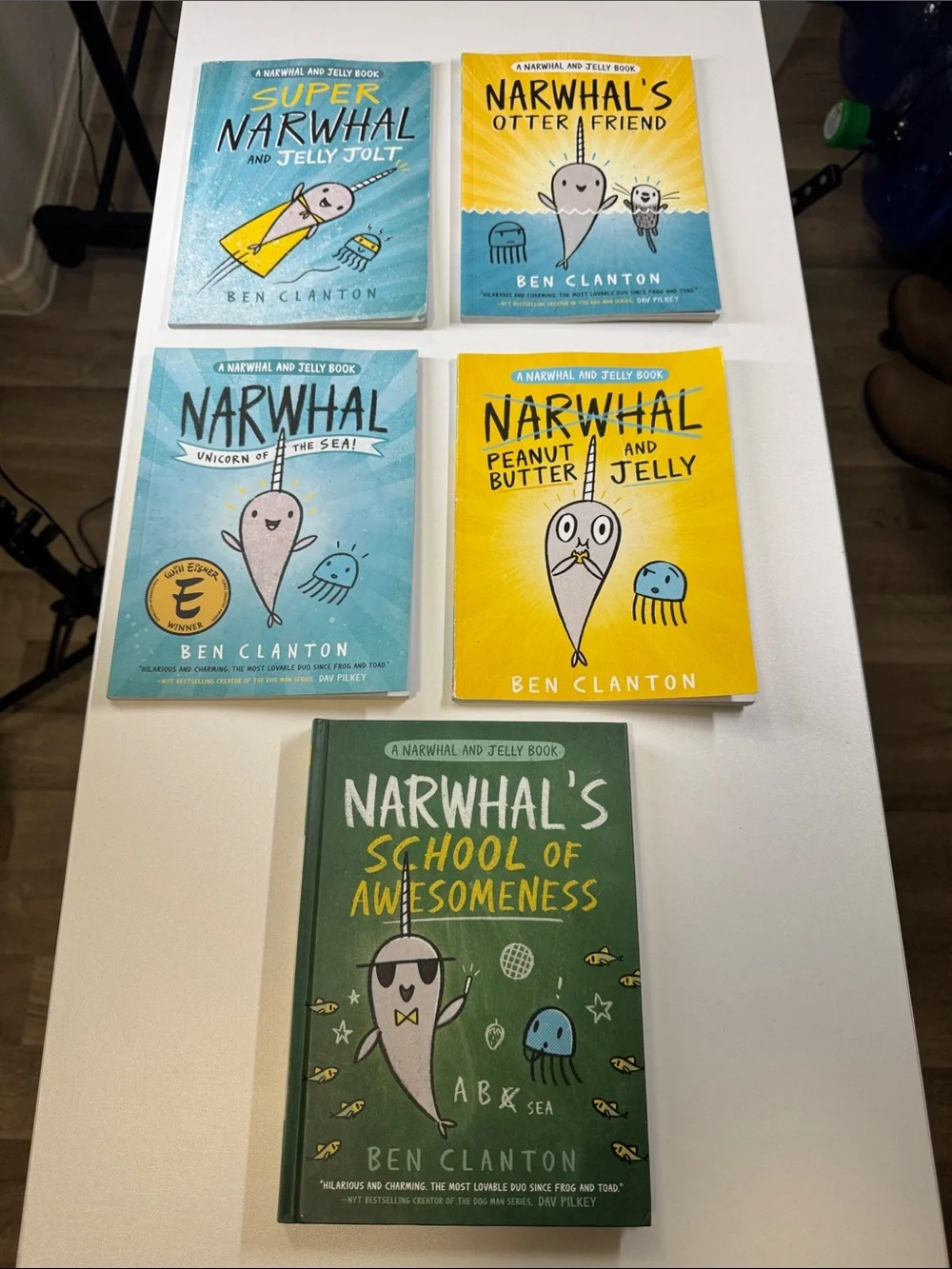 Ben Clanton Narwhal 5 Book Set